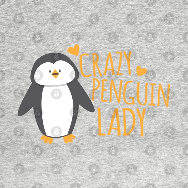 Crazy Penguin Lady by jazzydevil